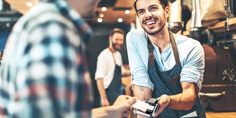 Kontaktløs betaling er enkelt, raskt og sikkert